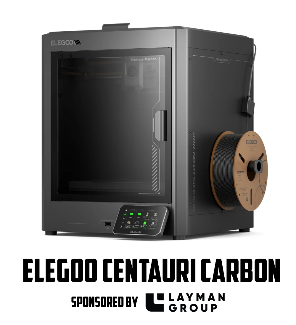 Elegoo Centauri Carbon — Sponsored by Layman Group